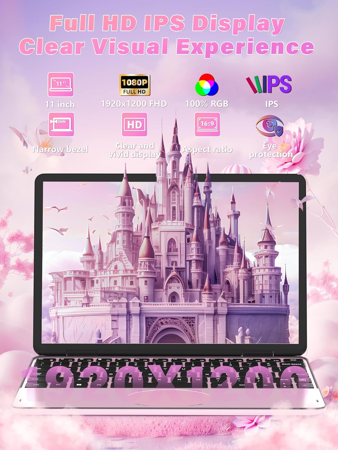 😘⏰【Limited Edition】【Only 7 left! Price will go back to normal once sold out】Svikou 11 Gray 2-in-1 Convertible Touchscreen Laptop, FHD (1920x1200) IPS Display, in tel N100 Processor, 16GB RAM 1TB SSD, Facial Recognition, Backlit KB, USB-C,Win 11 Pro for Students & Travel