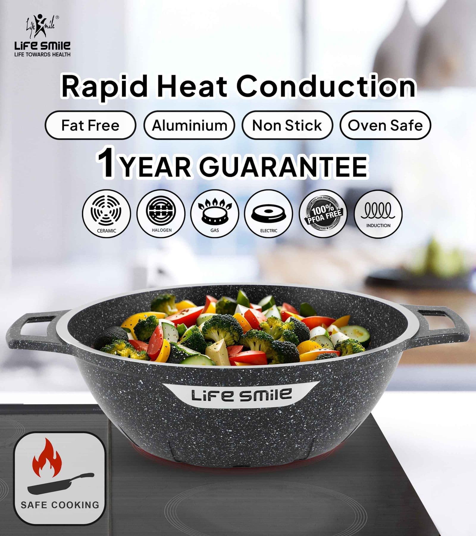 (Buy 1 Get 1 Free) Cookware Set 134 Pieces Complete Kitchenware Set for Cooking