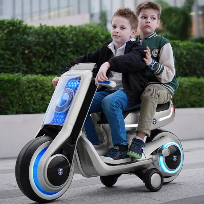 📣【welfare products】2026 Hot Sell 3 Wheels Children Motorbike Rechargeable Electric Children Motorcycle for 5 to 13 Years Kids Motorcycle Electric