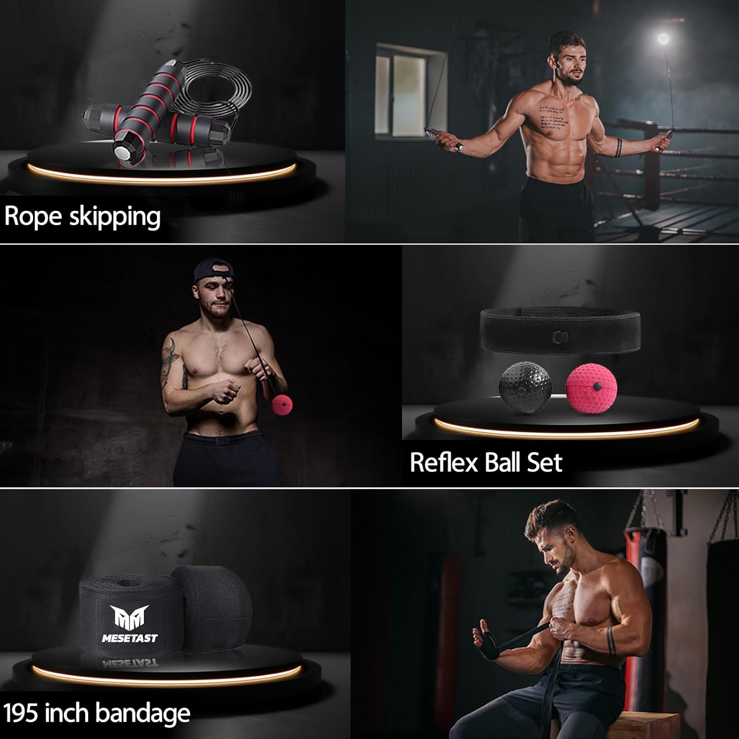 📣[Take away a whole set] Mesetast Punching Bag for Adults, 4ft Heavy Boxing Bag Set with 12 OZ Gloves for MMA Karate Kickboxing Boxing