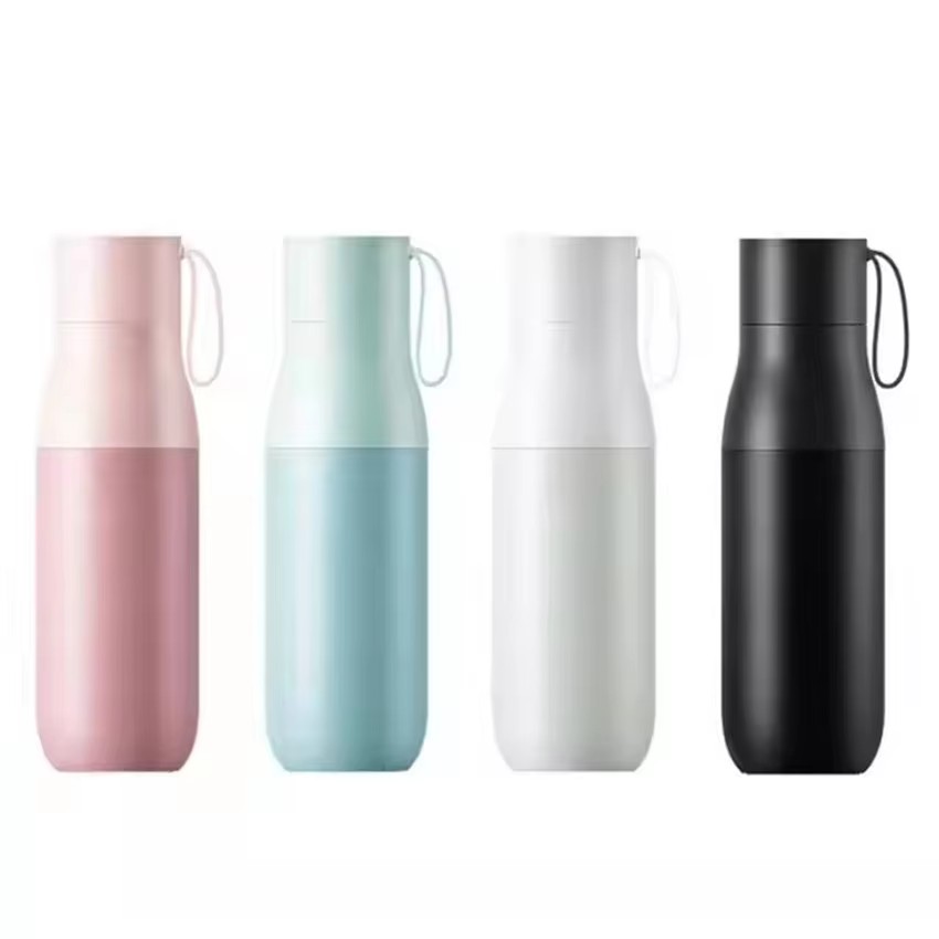 Modern Electronic Bluetooth LED Thermos Vacuum Flask Stainless Steel Cup Water Temperature Display New Products Smart Drinkware