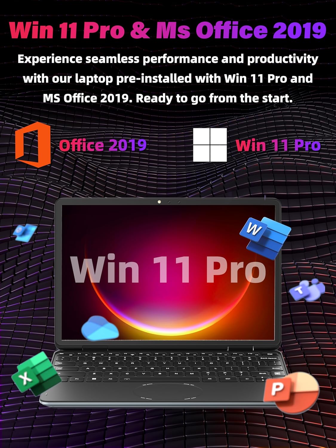 😘⏰【Limited Edition】【Only 7 left! Price will go back to normal once sold out】Svikou 11 Gray 2-in-1 Convertible Touchscreen Laptop, FHD (1920x1200) IPS Display, in tel N100 Processor, 16GB RAM 1TB SSD, Facial Recognition, Backlit KB, USB-C,Win 11 Pro for Students & Travel