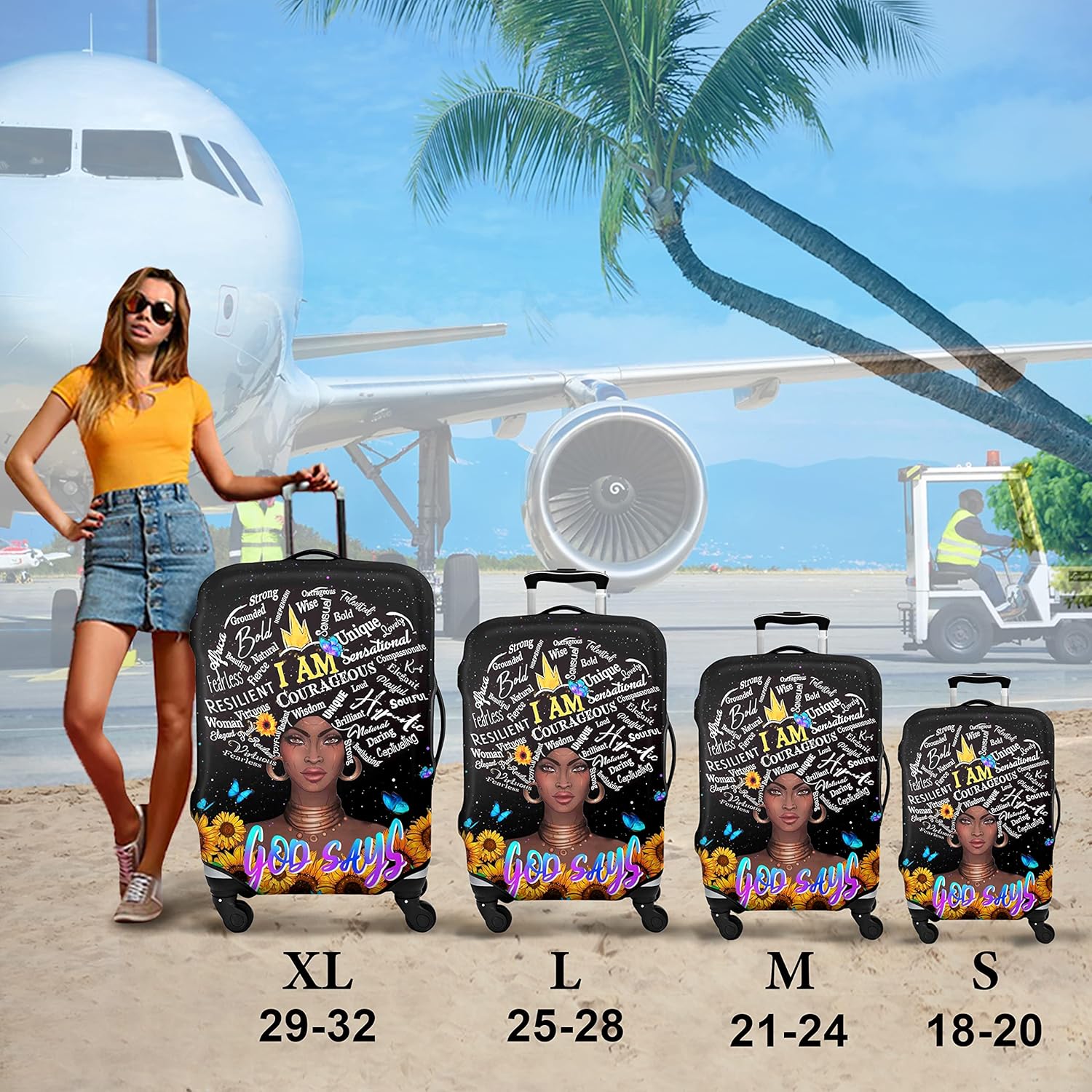 😍😍😍【Buy 1 Get 2 Free】hswosnas 3 piece suitcase set travel ❗