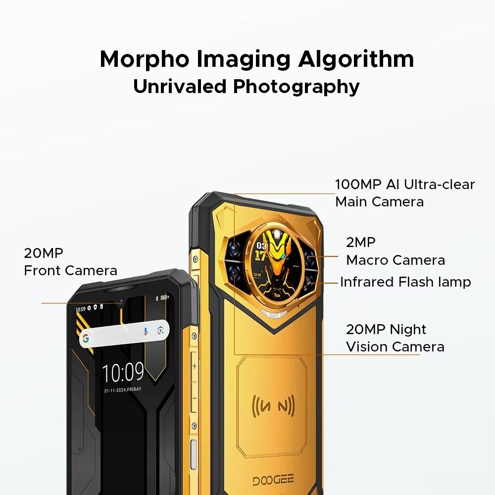 💥Low price promotion✨GH₵ 399 ✨5G triple-rugged smartphone⚡32GB+512GB/TF 2TB