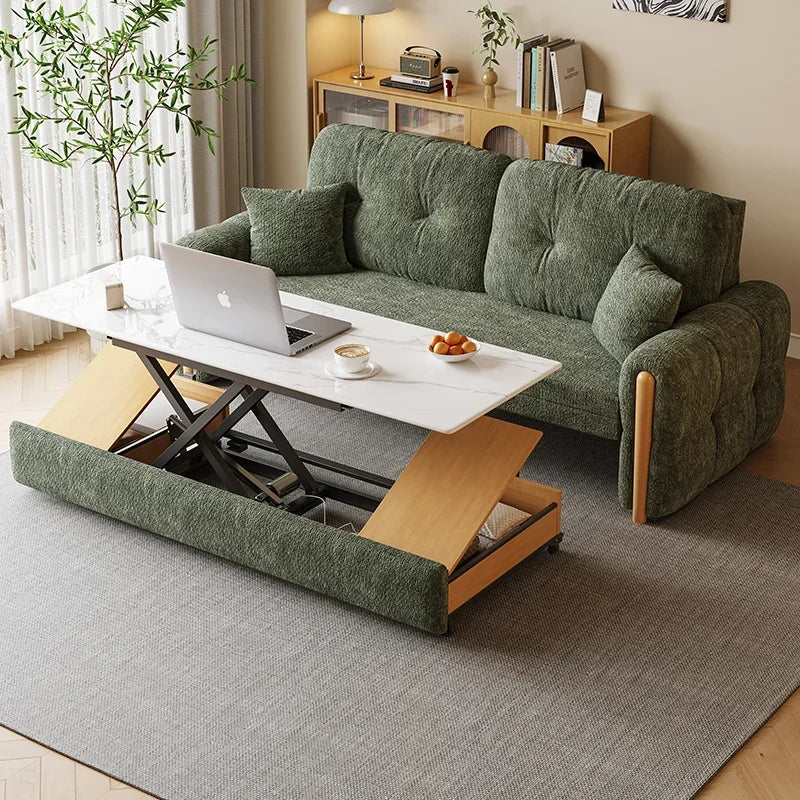 😍【Last Day For Clearance】Modular Space-Saving Integrated Table Sofa Bed