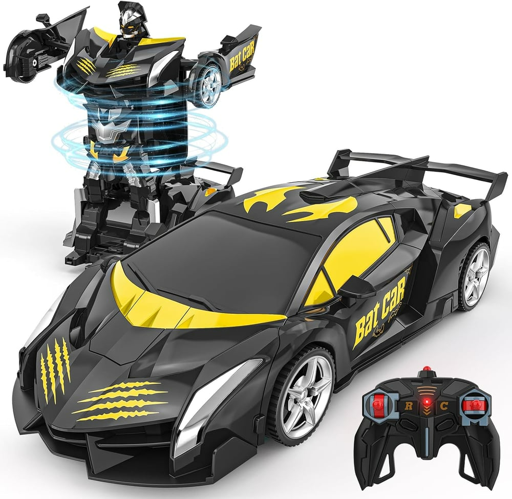🎄CHRISTMAS SALE 50% OFF✨ BLUEJAY Transforming RC Robot Car - One-Button Deformation & 360° Spin Toy