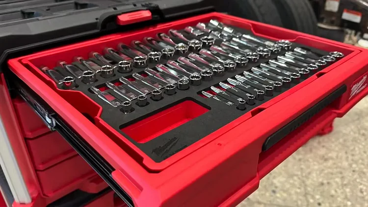 🔥🔥🔥2025 New Super Sale 366-pc / Master Mechanics Hand Tool Set with PACKOUTTM Drawers and Dolly