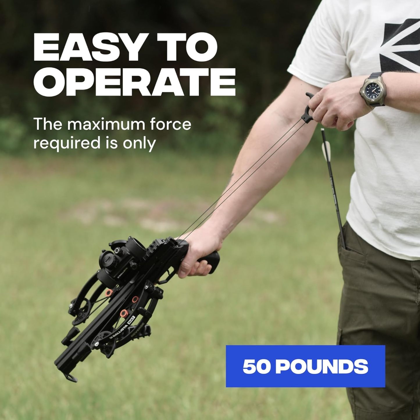 BALLISTA BAT Reverse Draw Compound Mini Crossbow