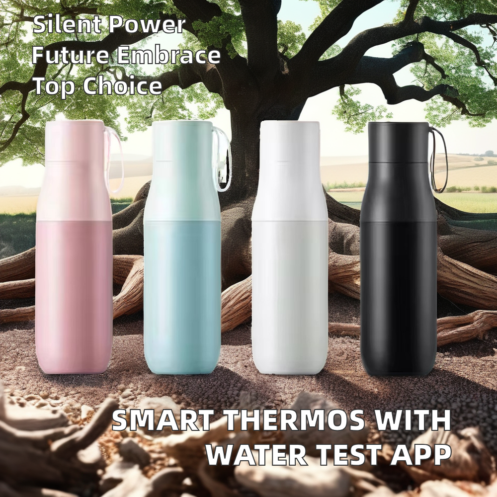 Modern Electronic Bluetooth LED Thermos Vacuum Flask Stainless Steel Cup Water Temperature Display New Products Smart Drinkware