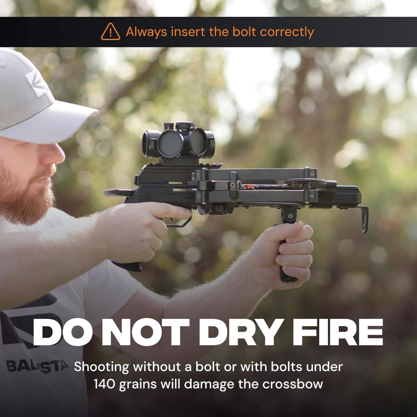 BALLISTA BAT Reverse Draw Compound Mini Crossbow