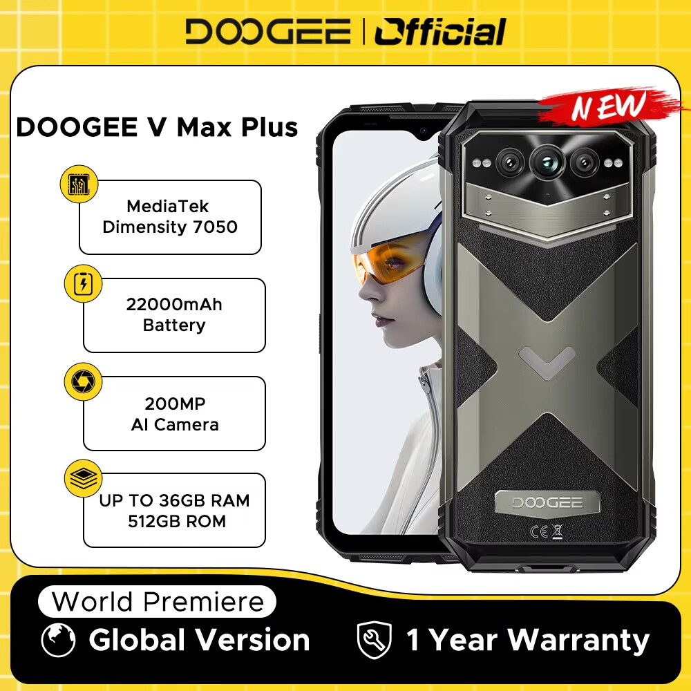 💥Last day factory direct sales✨DOOGEE Blade GT Ultra 5G Rugged Phone Dimensity 7300 LED Light Effect 6.72" 16GB+512GB 5500mAh Battery Ultra-thin Cell Phone