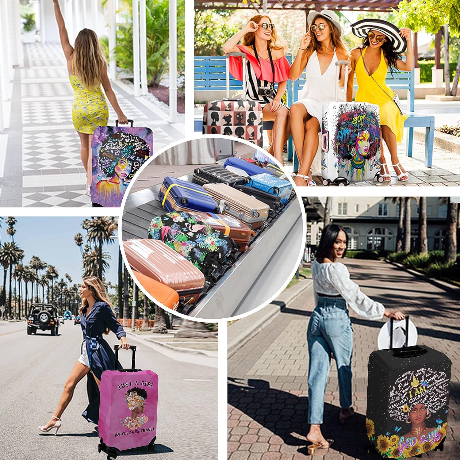 😍😍😍【Buy 1 Get 2 Free】hswosnas 3 piece suitcase set travel ❗