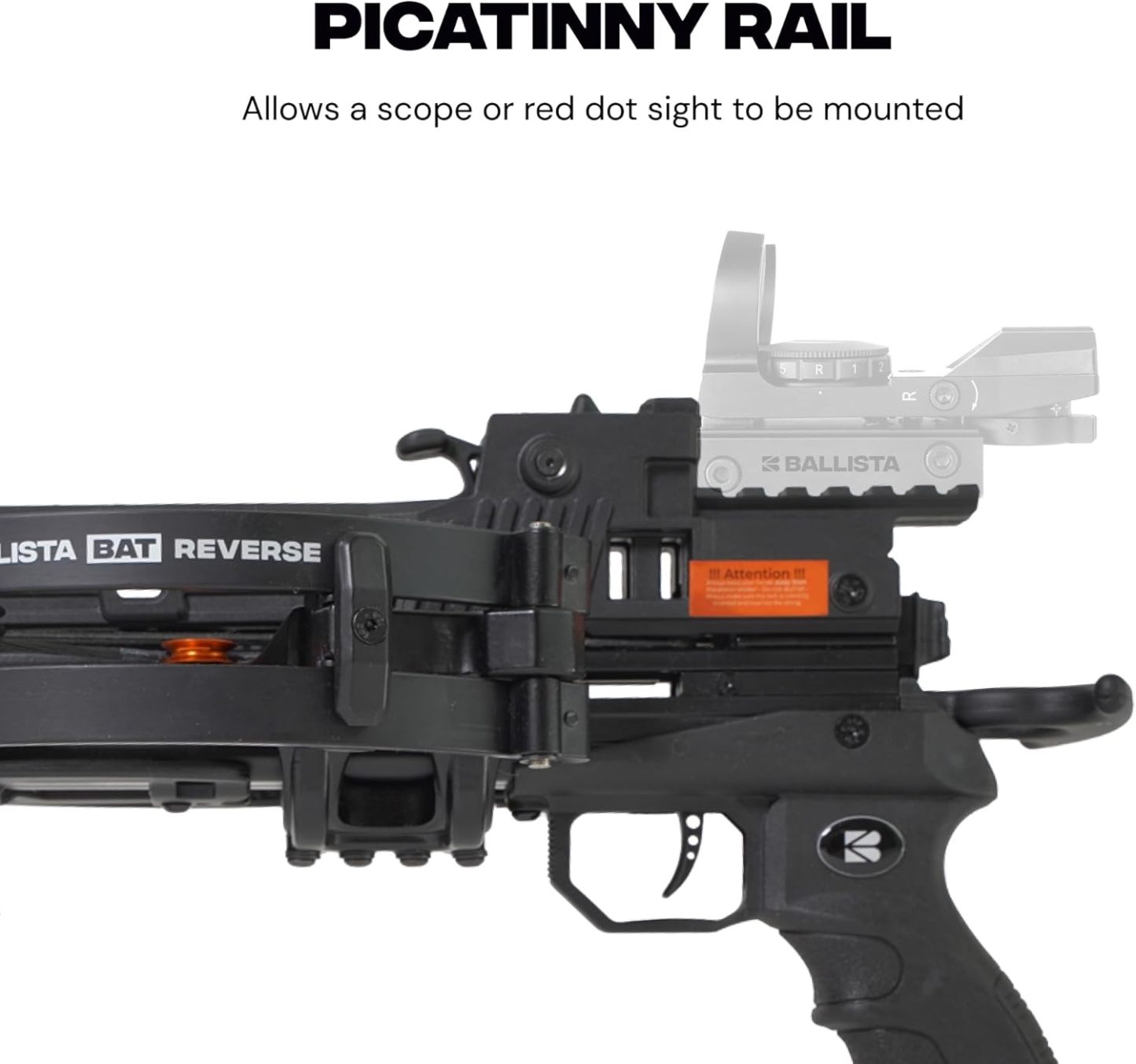 BALLISTA BAT Reverse Draw Compound Mini Crossbow