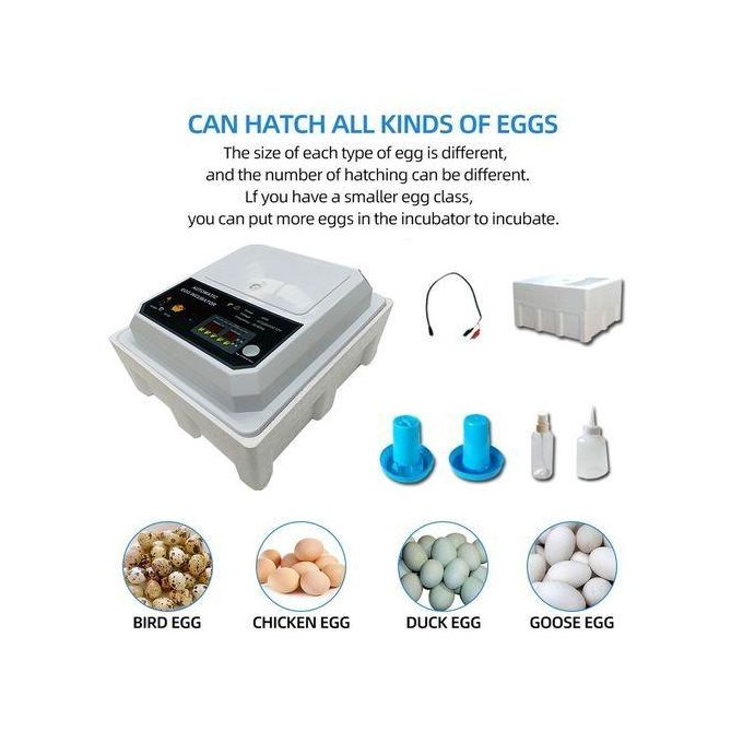 Entièrement Automatique Couveuse Volaille, Couveuse 24 Oeufs,Incubateur D'oeuf