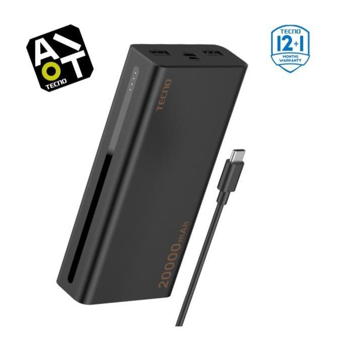TECNO Power Bank 20000mAh