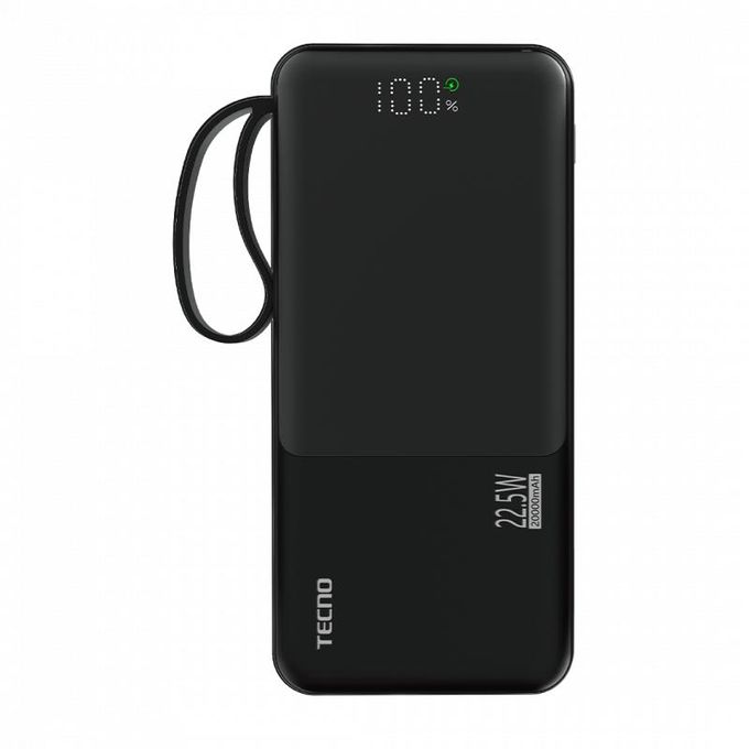 Tecno Power Bank 20000mAh (L201Q-Black)