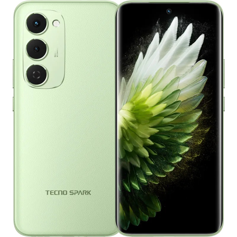 TECNO Spark 40 Pro+ - 128GB/256GB + 8GB RAM - 50MP Rear/50MP Front - 5200mAh - Black - 13 Months Warranty