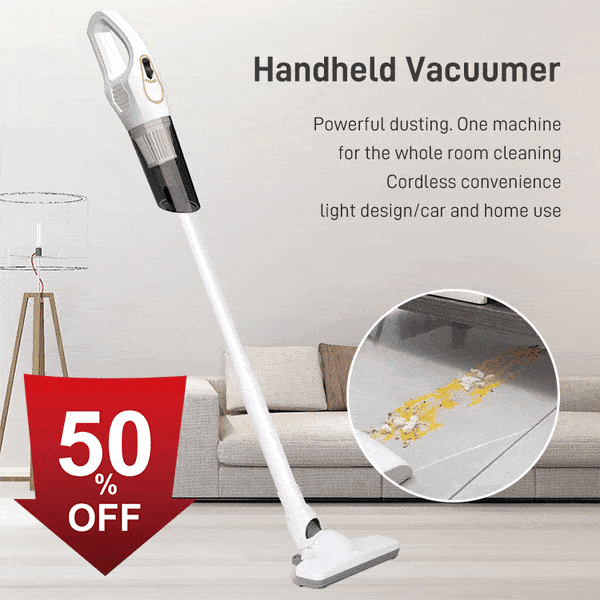 [24-hour delivery+Cash on delivery] Household wireless high-power vacuumer 70% OFF