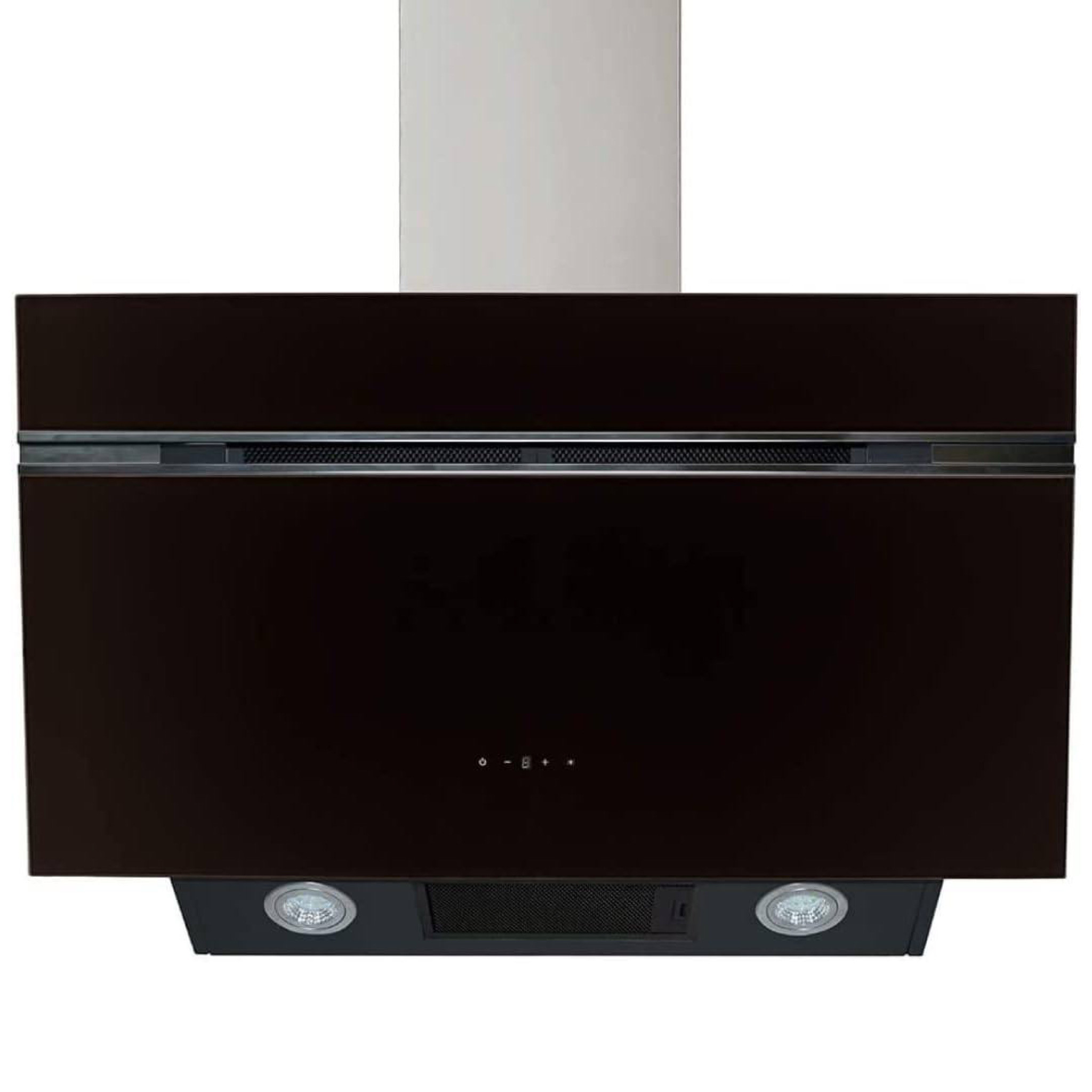🔥GHANA SHOPPING FESTIVAL🛒Wolkenstein 90cm Slanted Touch Control Cooker Hood | Heat Extractor | Black Glass