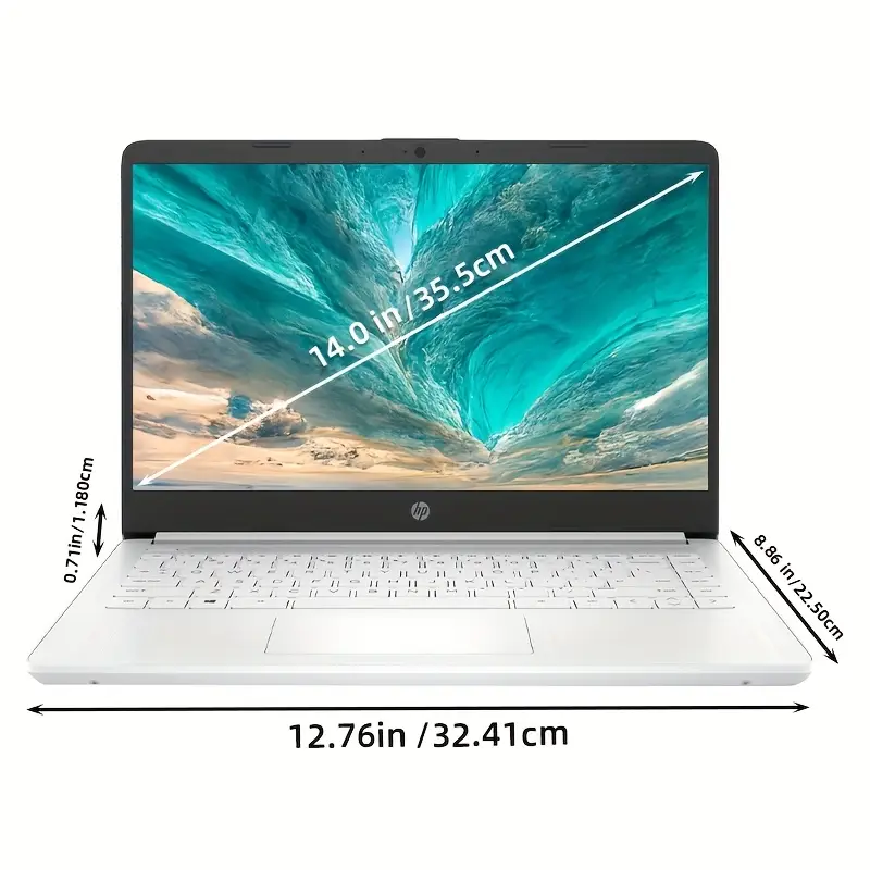 HP Newest 14" Ultral Light Laptop,