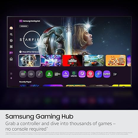 ⌚limited time offer⌚ Only Today!!Samsung 43-Inch Class Crystal UHD U8000F 4K Smart TV