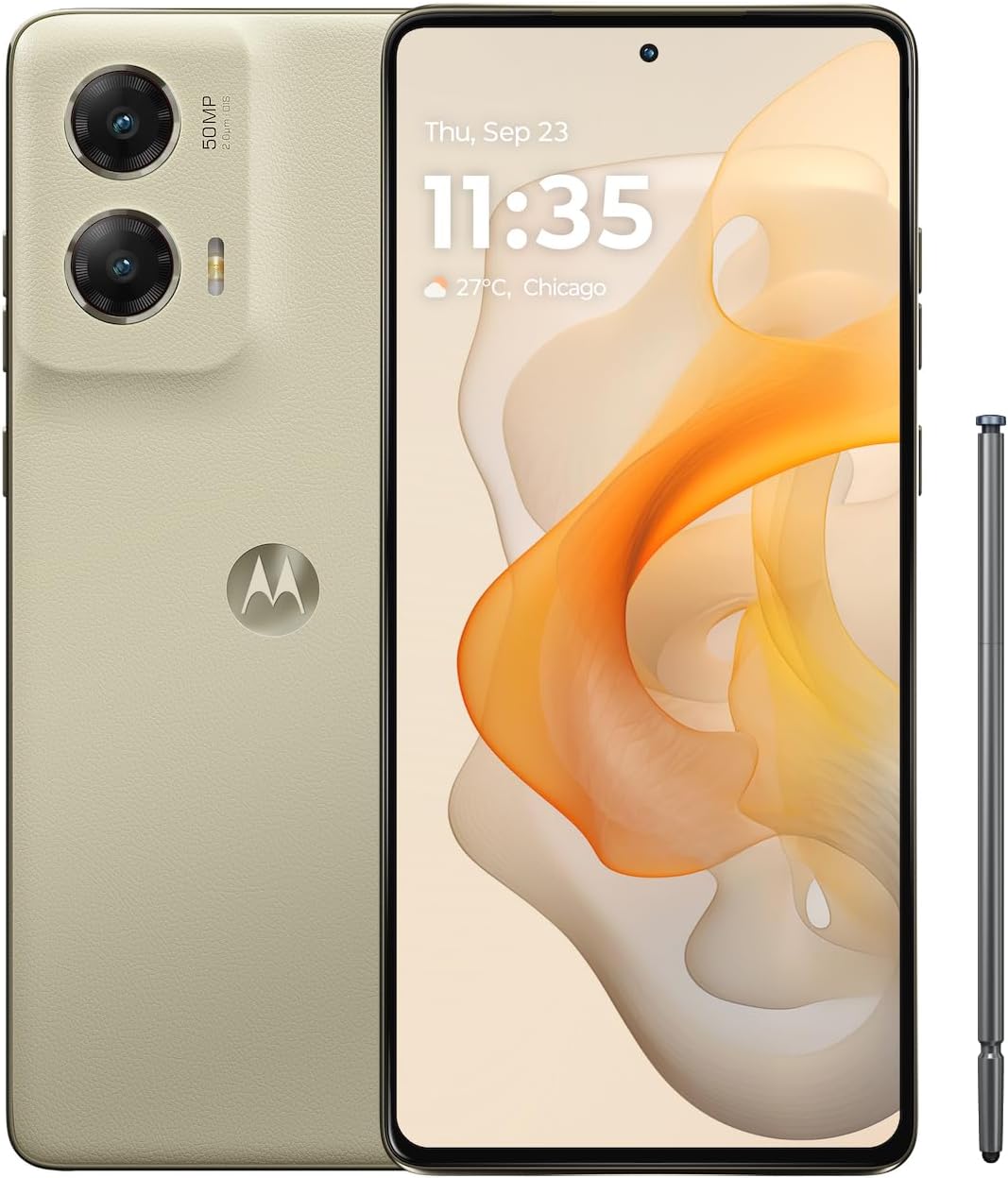 🏠Inventory Clearance🏠Motorola Moto G Stylus 5G | 2024 | Unlocked | Made for US 8/256GB | 50MP Camera | Caramel Latte | 2024, Unlocked,