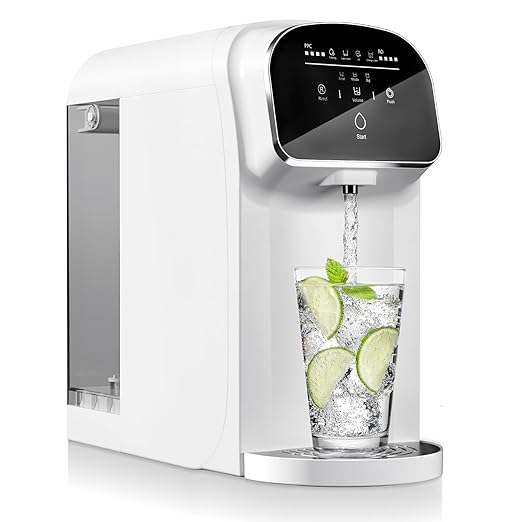 ⚡Black Friday⚡75%Off Portable Countertop Reverse Osmosis Water Filter - No Installation Needed, 5:1 Pure to Drain Ratio, Compact Water Purifier - Protect Your Family From Contaminants