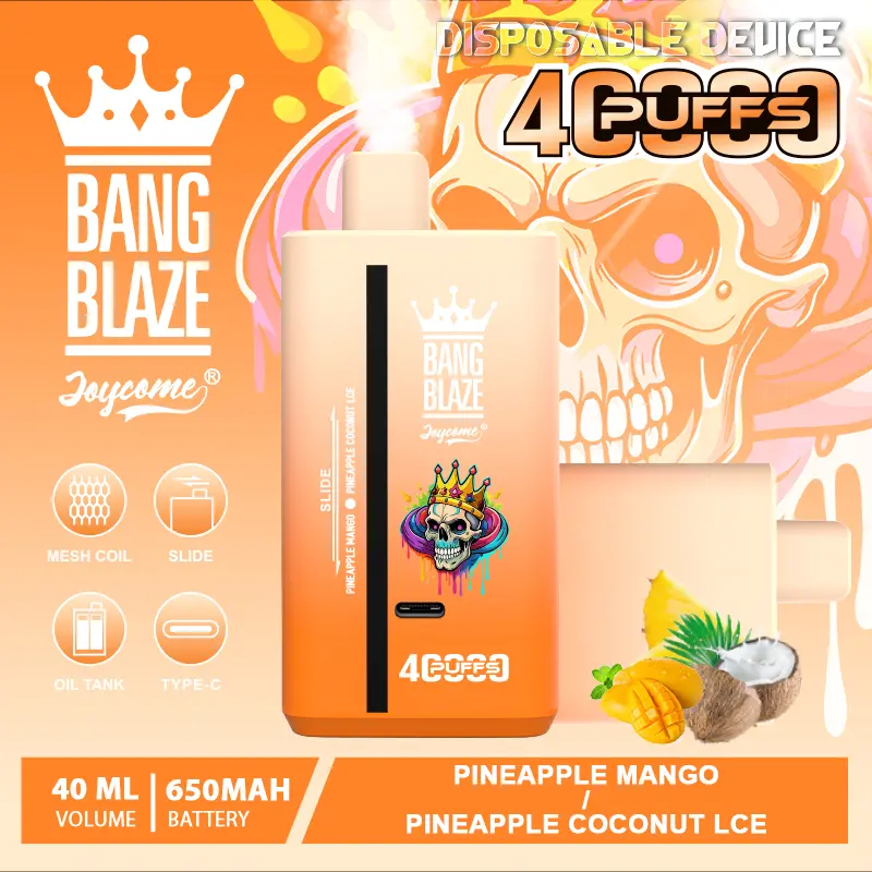 Bang Blaze 40000 40K Puffs 2% 3% 5% Nicotine Double Taste Disposable Vape