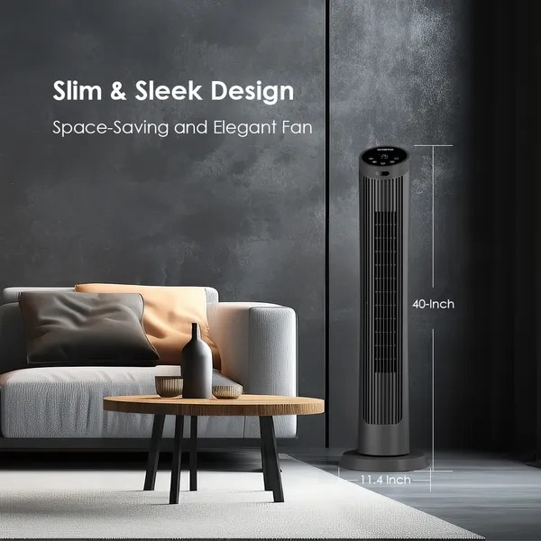 oraimo CyberStorm 40 Inch 50W Tower Fan