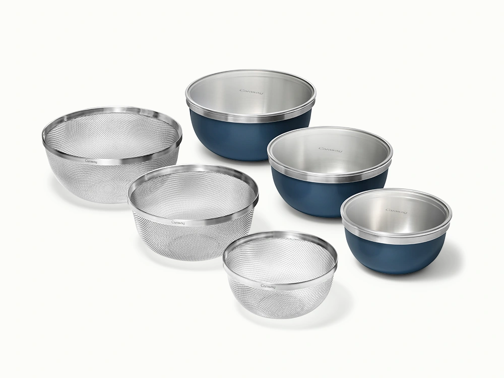 9-Piece Set for Clean Mixing and Straining