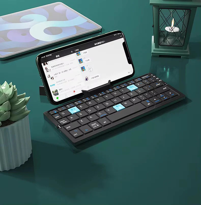 Mini Folding Bluetooth Wireless Keypad