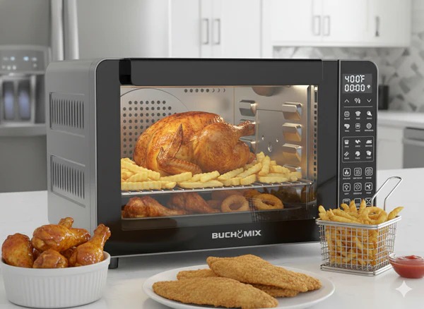 All in One Large Capacity Professional Dehydrator & Air Fryer Oven -25Q