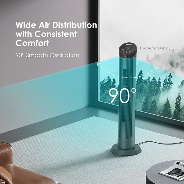 oraimo CyberStorm 40 Inch 50W Tower Fan