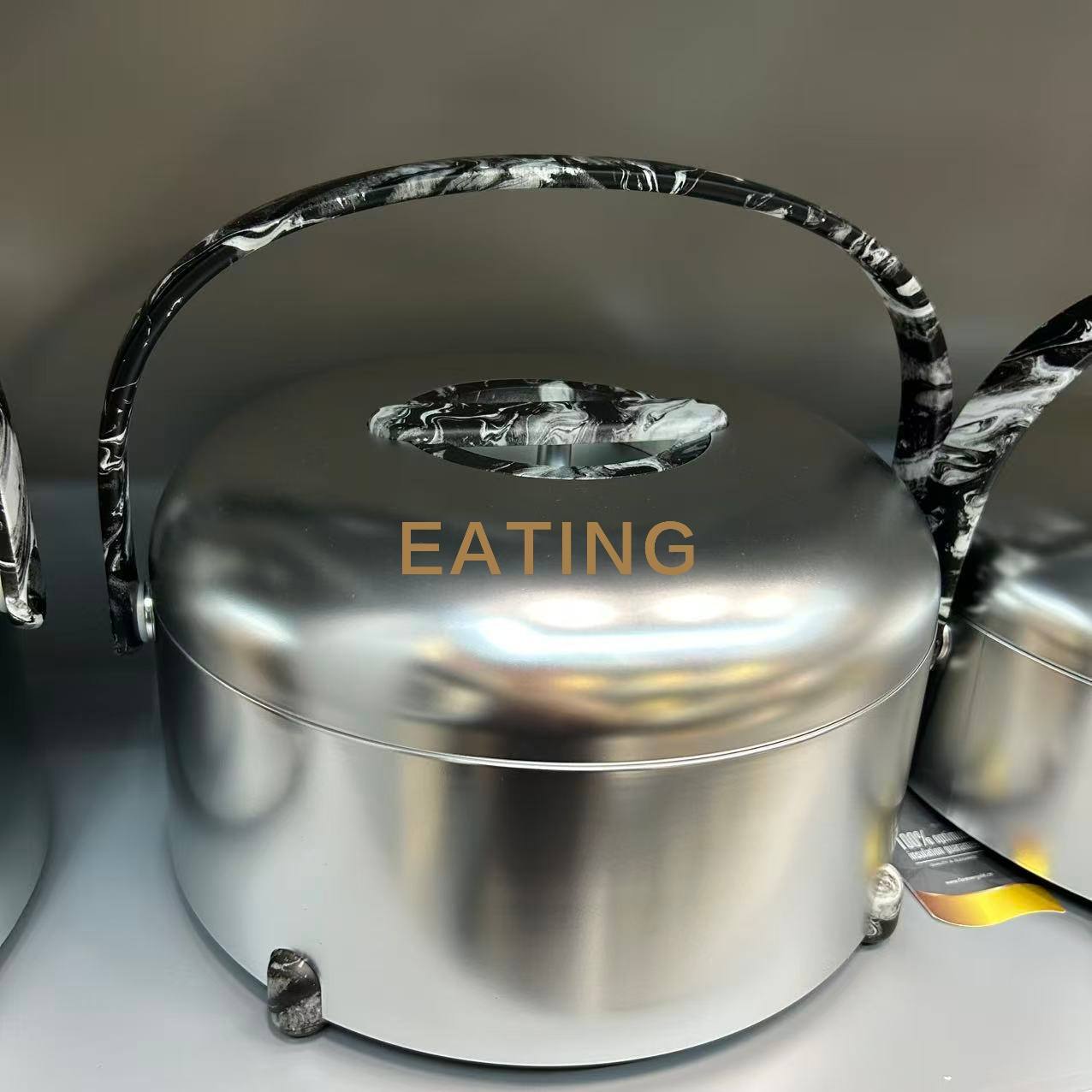 🔥🔥🔥【Factory clearance sale, 3 items for only GH₵ 98】Forever Gold EM Promotional 5L 3PCS Luxury Set Food Thermo Container Affordable Price Insulated Food Warmer