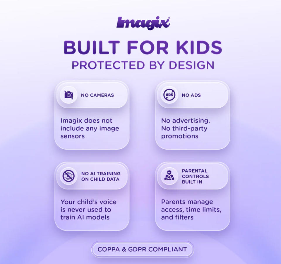 Imagix Crystal Ball - A Holographic Interactive Toy Kids Can Talk To
