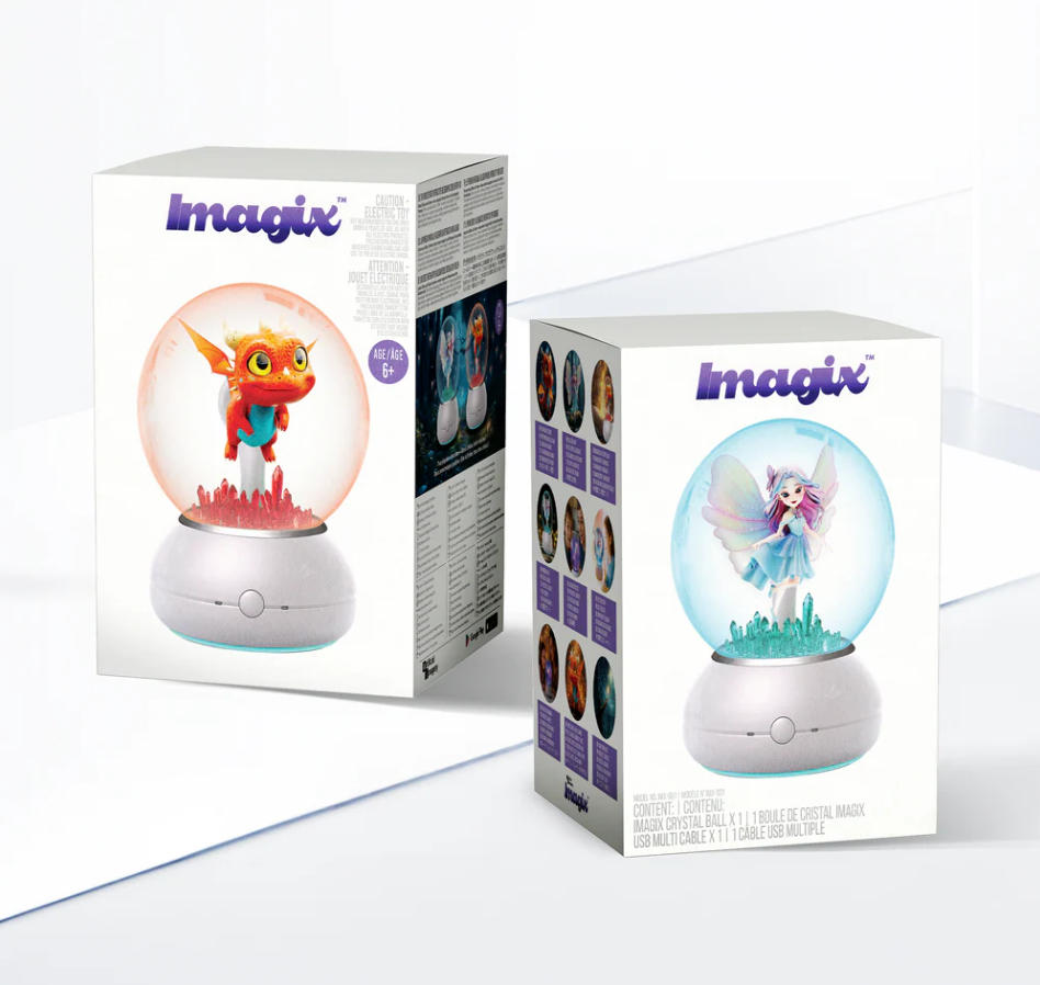 Imagix Crystal Ball - A Holographic Interactive Toy Kids Can Talk To