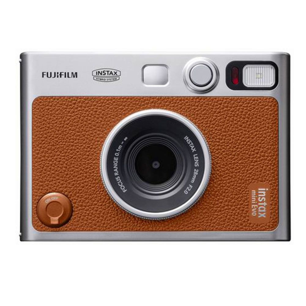 FUJIFILM Instax Mini Evo Brown Instant Camera