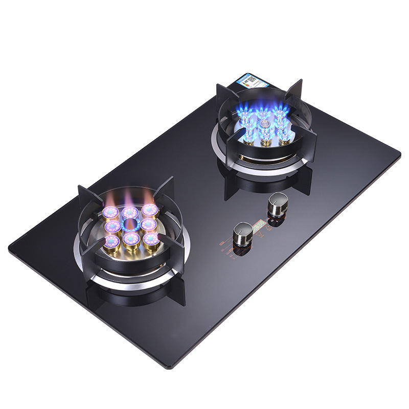 Stove mouth upgrade Appliances Kitchen Green Chef 2-Burn High-Pressure Gas Stove Gas Stove Top Gas Stove