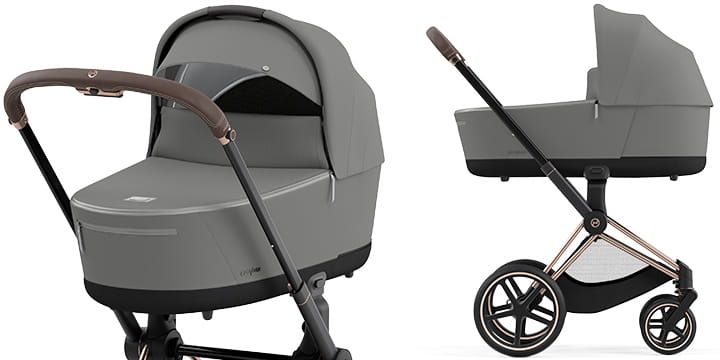Cybex Priam 4.0 - Multifunctional Stroller, 2-in-1 Set with 3-in-1 Upgrade Option