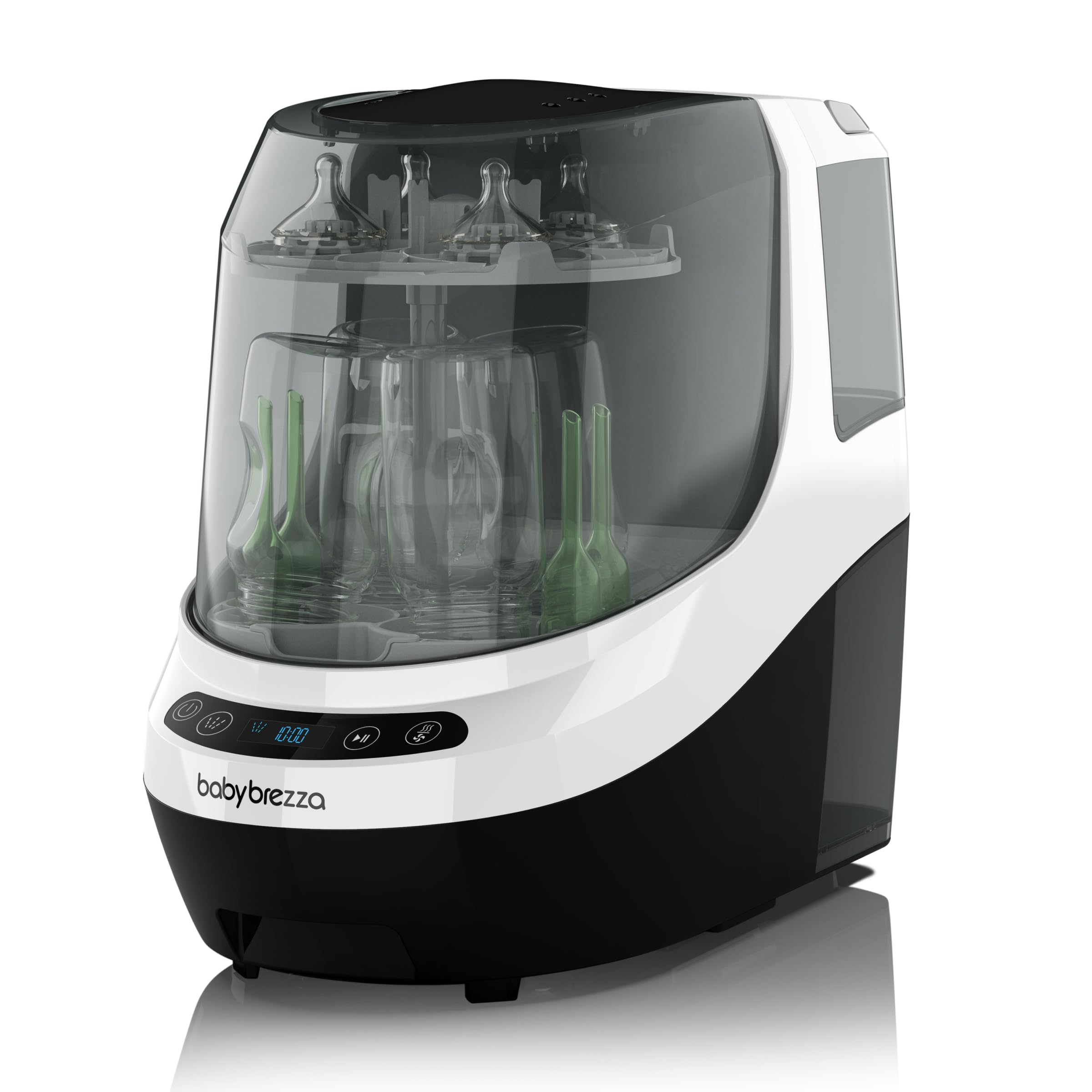 Baby Brezza Baby Bottle Washer Pro – Clinically Proven Superior Cleaning – Washer, Sterilizer + Dryer in One Device