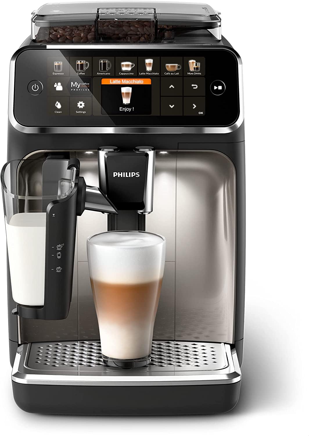 Philips 5400 Fully Automatic Espresso Machine with LatteGo