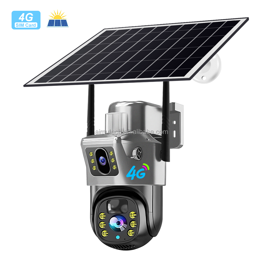 4G Sim Solar Security Camera