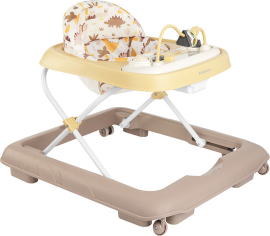 Kikka Boo Baby Walker with Music for 6+ Months Yellow
