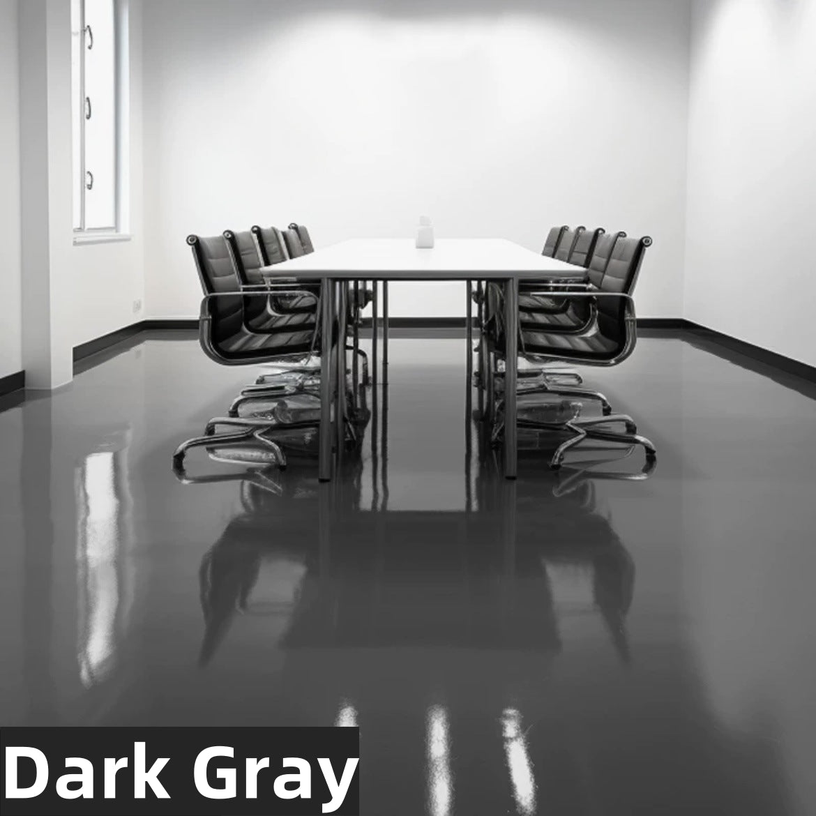 Peinture pour sols à base d'eau, antidérapante et à séchage rapide