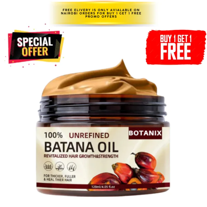 BOTANIX – Batana Natural Hair Growth Oil - Buy 1 Get 1 FREE