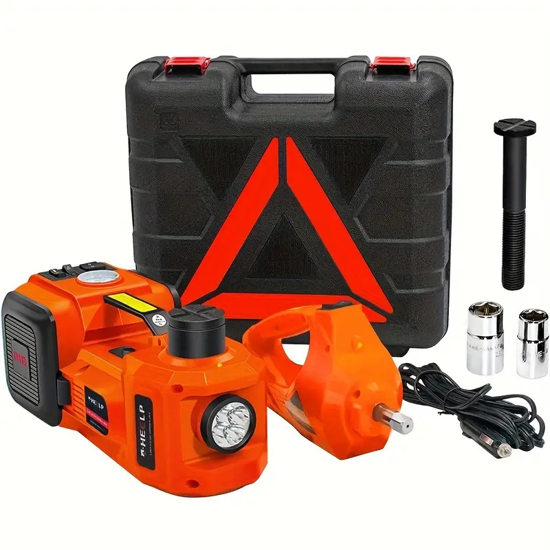 ⏰DÉSTOCKAGE !⏰Cric électrique pour voiture, 5 tonnes/4999kg