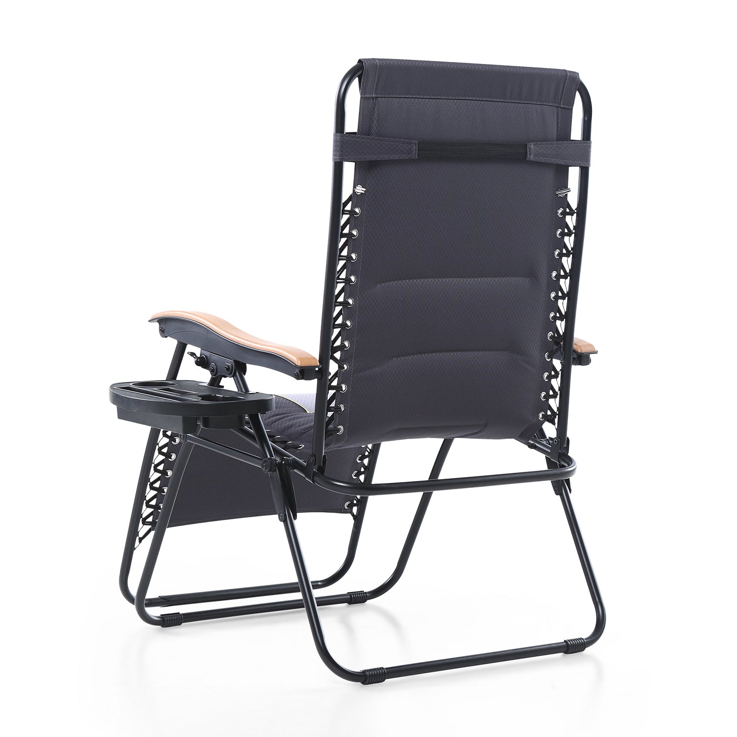 [Limited time sale] PHI VILLA Oversize Padded Adjustable Zero Gravity Chair with Cup Holder
