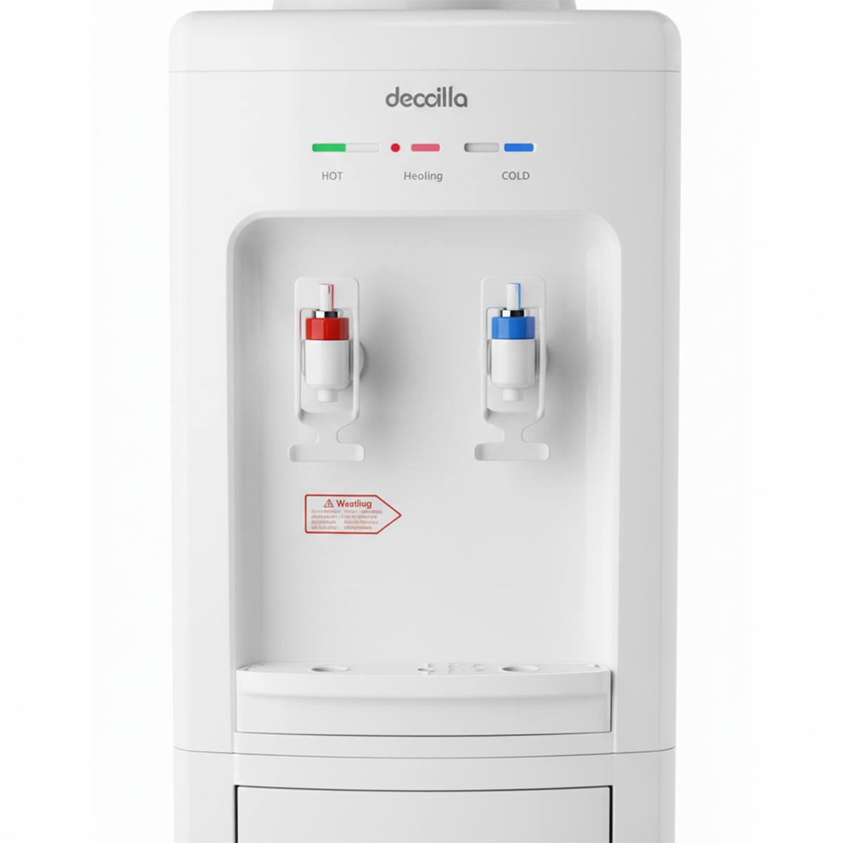 💥Drop price: GH₵ 302 only!💥Floor-Standing Water Dispenser | Hot & Cold – Bottom Storage Cabinet – Elegant White Finish