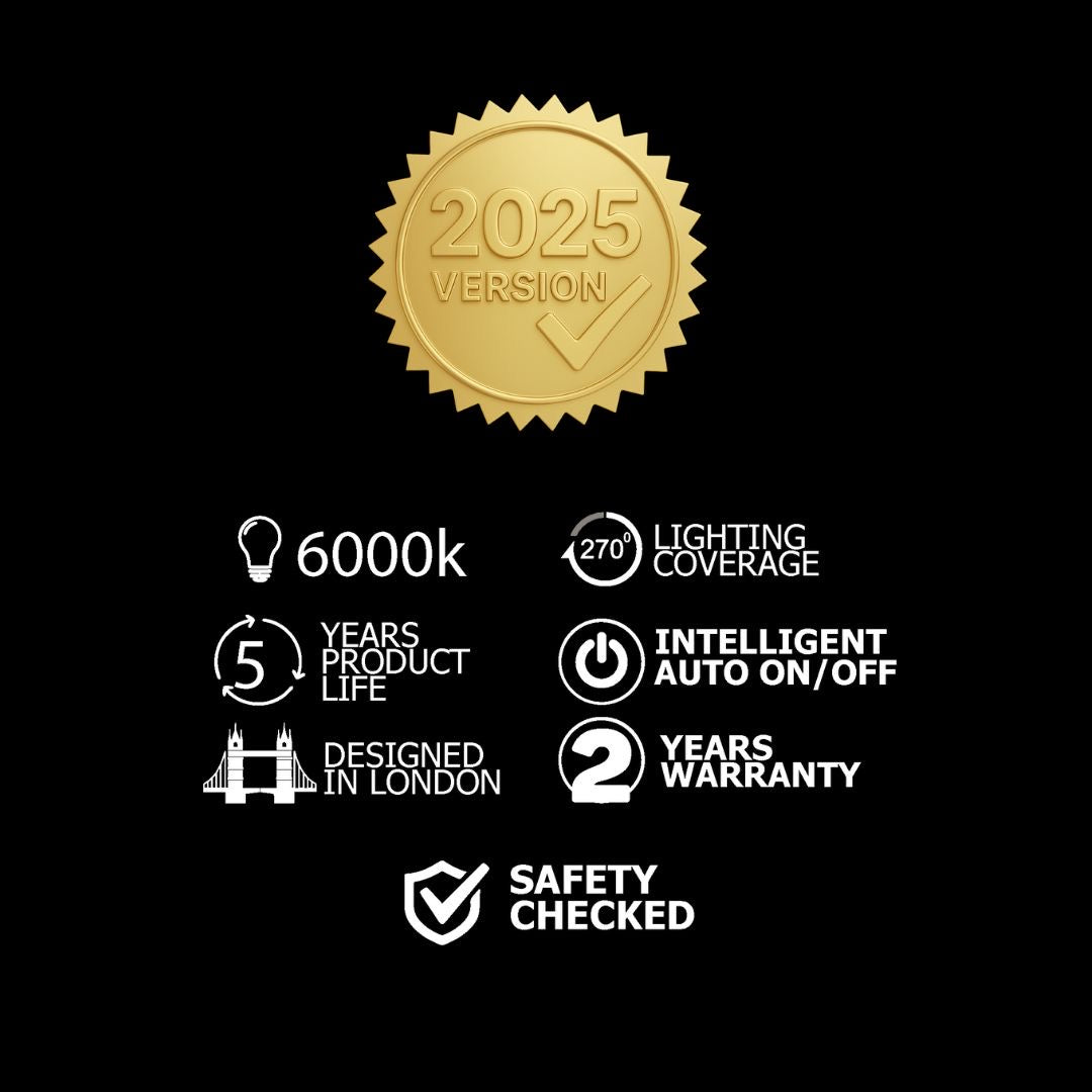 128 LED Solar Security Lights (Set of 2)