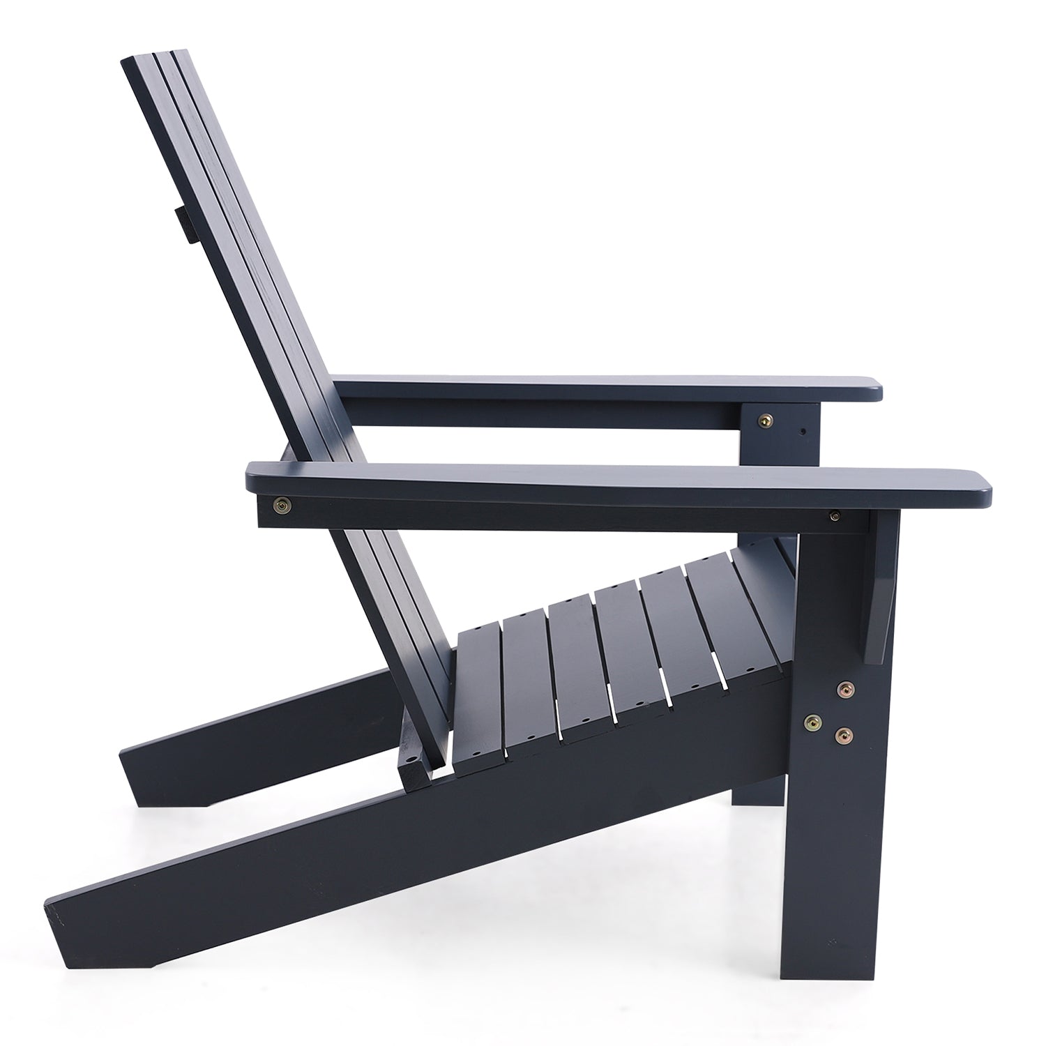 [Limited time sale] Phi Villa Outdoor High Back Wooden Lounge Adirondack Chair